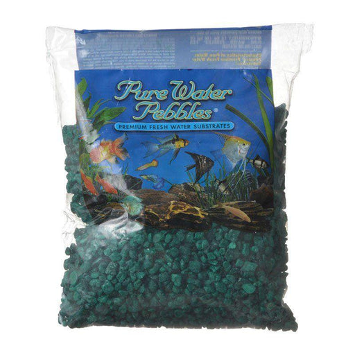 Pure Water Pebbles Aquarium Gravel - Emerald Green - shopanimalwiz.com