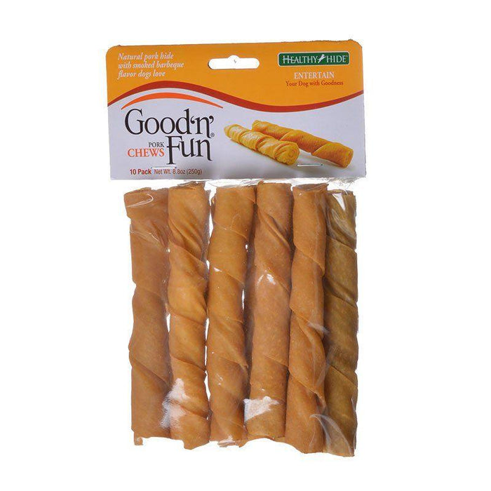 Healthy Hide Good 'n' Fun Pork Chews - shopanimalwiz.com