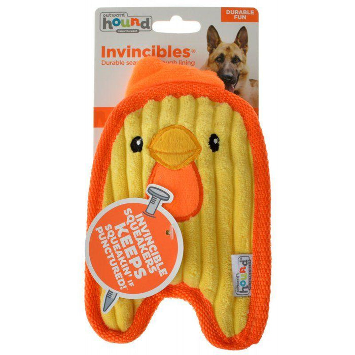 Outward Hound Invincibles Minis Chicky Dog Toy - shopanimalwiz.com