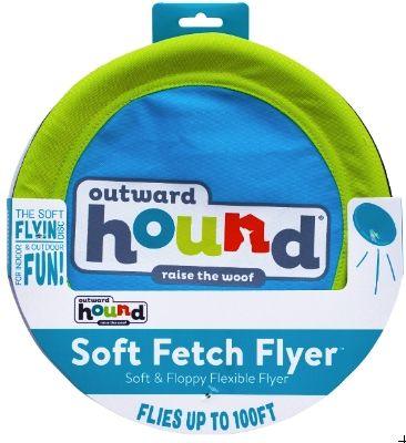 Outward Hound Soft Fetch Flyer Dog Toy - shopanimalwiz.com