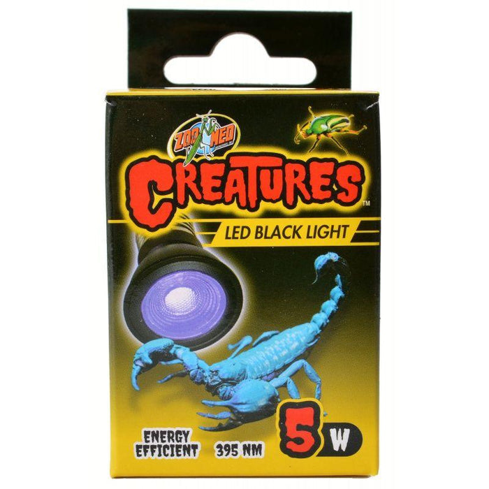 Zoo Med Creatures LED Black Light Lamp - shopanimalwiz.com