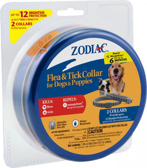 Zodiac Flea & Tick Collar for Dogs and Puppies - shopanimalwiz.com