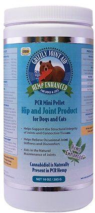 Grizzly Hemp Enhanced PCR Mini Pellet Hip & Joint Product - shopanimalwiz.com