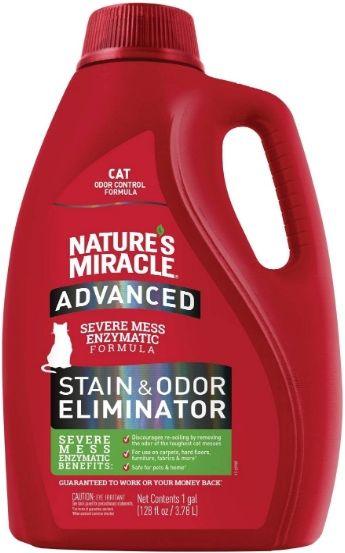 Natures Miracle Cat Advanced Stain and Odor Eliminator - shopanimalwiz.com