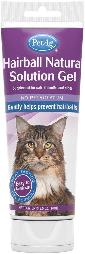 PetAg Hairball Natural Solution Gel for Cats - shopanimalwiz.com