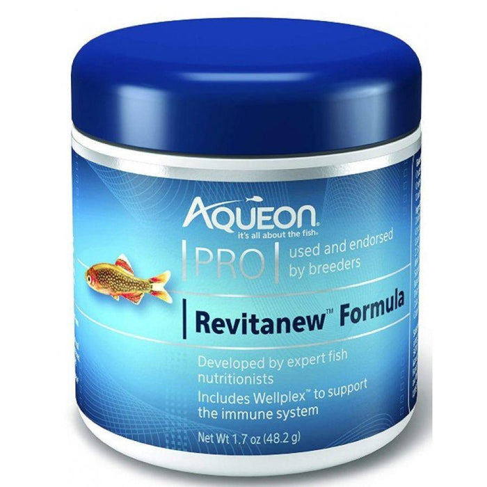 Aqueon Pro Revitanew Formula Small Pellet Food - shopanimalwiz.com