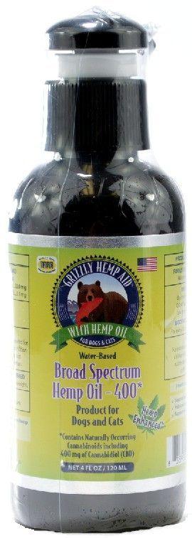 Grizzly Hemp Aid Broad Spectrum Help Oil - shopanimalwiz.com