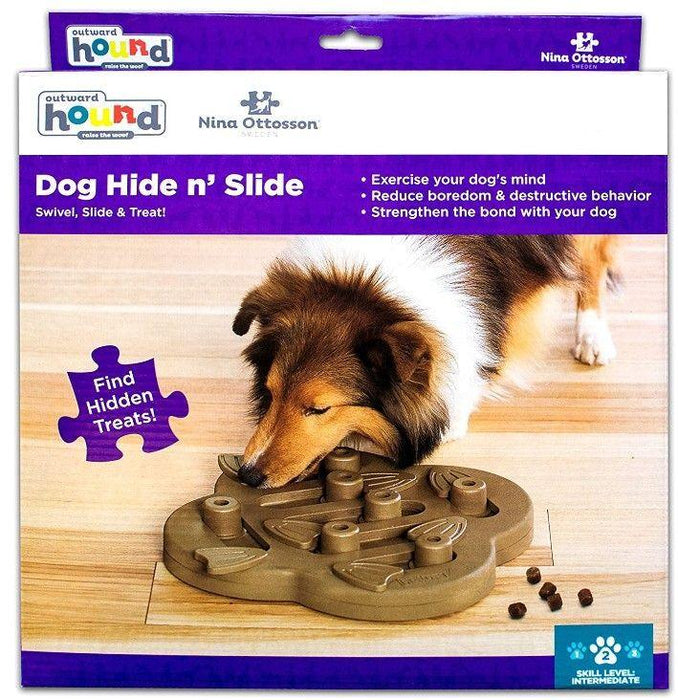 Outward Hound Nina Ottoson Dog Hide-N-Slide Composite Dog Game - shopanimalwiz.com