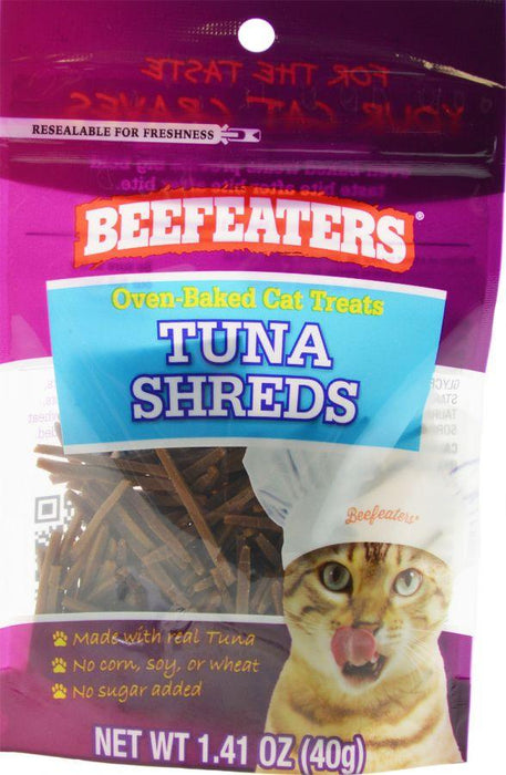 Beefeaters Oven Baked Tuna Shreds Cat Treats - shopanimalwiz.com