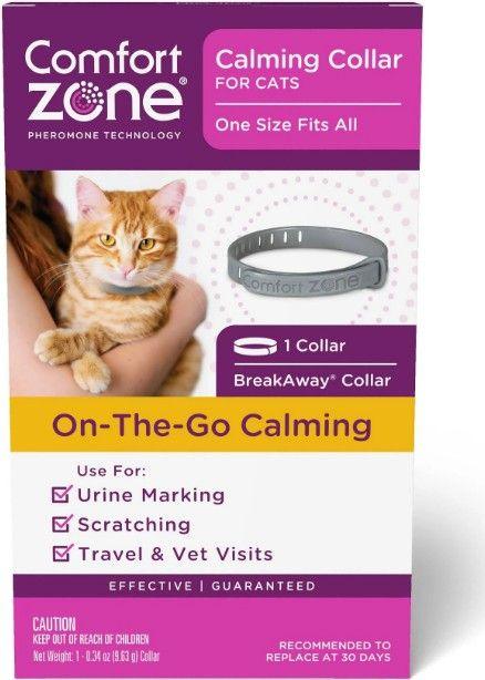 Farnam Comfort Zone On the Go Calming Cat Collar - shopanimalwiz.com