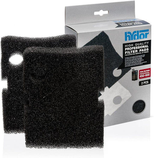 Hydor High Quality Professional Black Coarse Sponge Filter Pads for Filters Professional 450-600 - shopanimalwiz.com