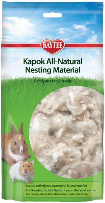 Kaytee Kapok All Natural Small Animal Bedding 35 g - shopanimalwiz.com