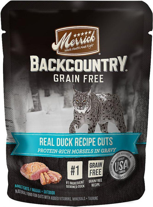 Merrick Grain Free Cat Food with Real Duck - shopanimalwiz.com