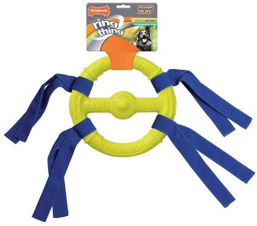 Nylabone Power Play Ring Thing Floating 7" Dog Toy - shopanimalwiz.com