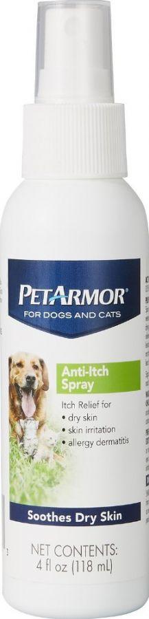 PetArmor Anti-Itch Spray for Dogs and Cats Soothes Dry Skin - shopanimalwiz.com