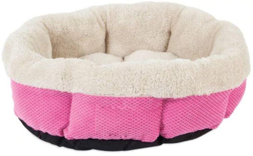 Precision Pet Snoozzy Mod Chic Round Pet Bed Rose - shopanimalwiz.com