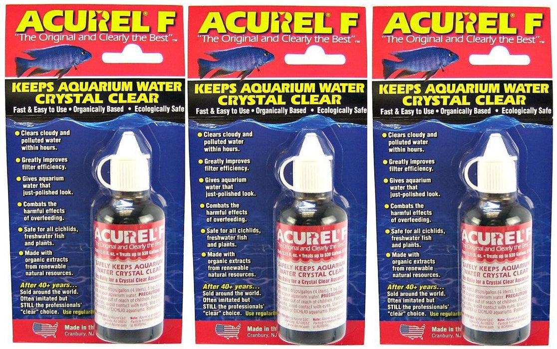 Acurel F Aquarium Water Clarifier - 842982000063