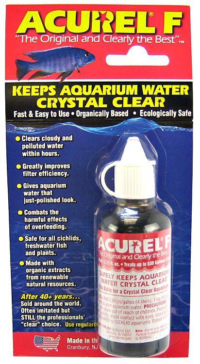 Acurel F Aquarium Water Clarifier - 842982000063