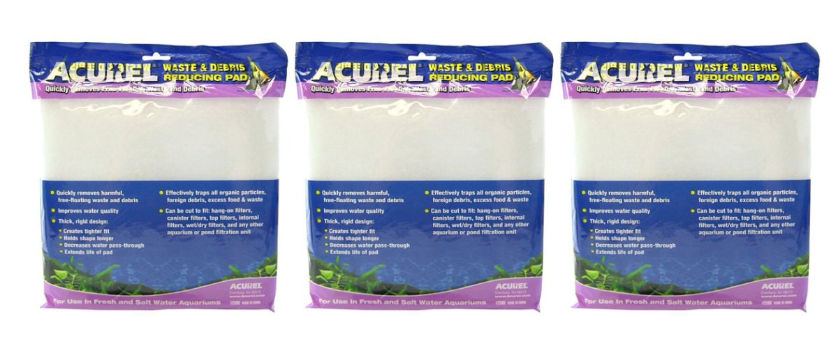 Acurel Waste & Debris Reducing Pad - Polyfiber Media Pad -