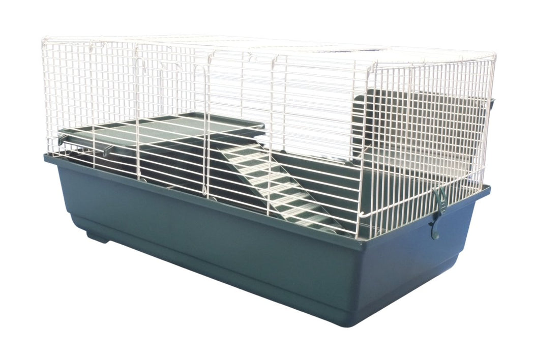 A&E Cage Company 31" Small Animal Cage with Ladder and Platform - Green - 644472006339