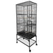 A&E Cage Company 32"x18" Multi-Level Flight Cage with Ladders - Black - 644472105278B2