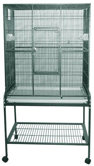 A&E Cage Company 32"x21" Flight Cage & Stand 50LB - 45x35x5 - 644472925012