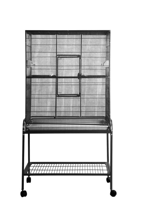 A&E Cage Company 32"x21" Flight Cage & Stand 50LB - 45x35x5 - 644472925036