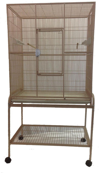 A&E Cage Company 32"x21" Flight Cage & Stand 50LB - 45x35x5 - 644472925029