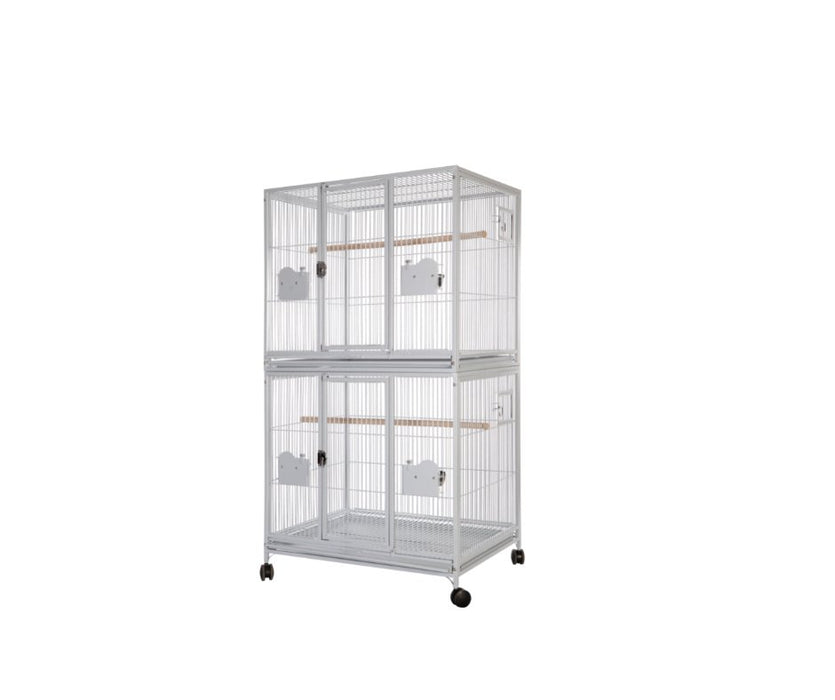 A&E Cage Company 40"X30" Double Stack Breeder Cage - 644472775051