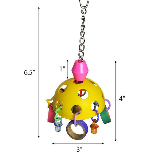 A&E Cage Company Dome Delight Bird Toy - 644472014082