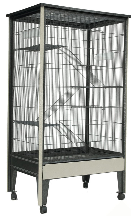 A&E Cage Company Large - 4 Level Small Animal Cage on Casters 62 LB - 61x35x6 - 644472010589