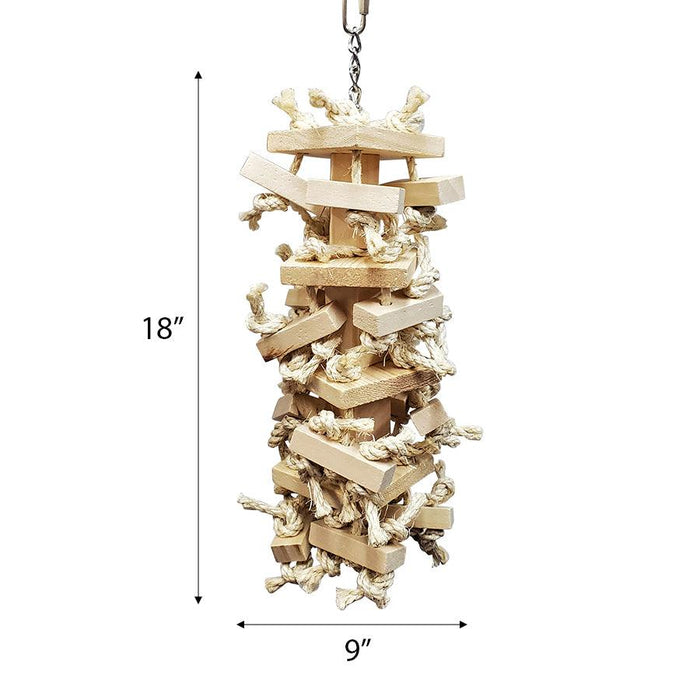 A&E Cage Company Medium Cluster Blocks NATURAL - 644472001952