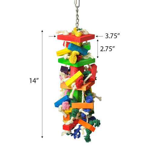 A&E Cage Company The Medium Cluster of blocks 18" - 644472990935