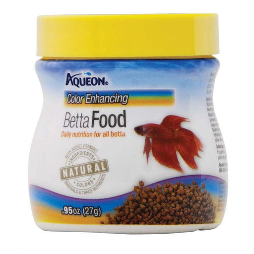 Aqueon Color Enhancing Betta Food - 015905061957