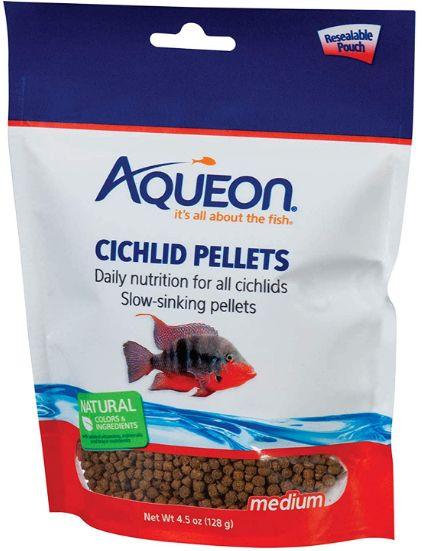 Aqueon Medium Cichlid Food Pellets - 015905061827