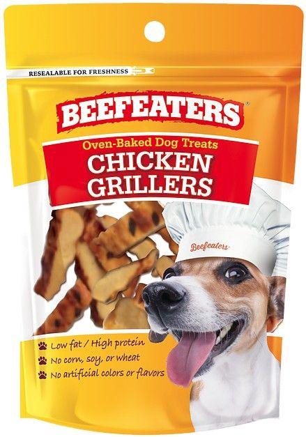 Beafeaters Oven Baked Chicken Grillers Dog Treat - 812639021499