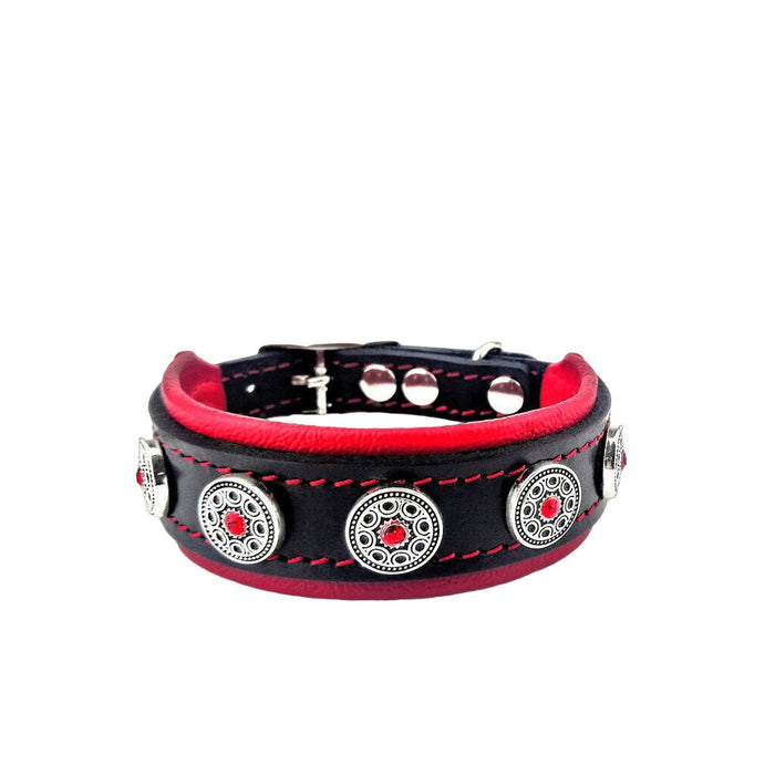 Bestia The "Bijou" Red Collar for Puppies - 5060693303975