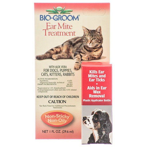 Bio Groom Ear Mite Treatment with Aloe Vera - 021653140011