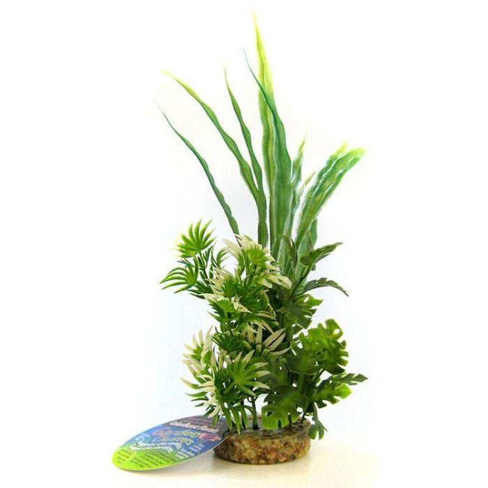 Blue Ribbon Fiesta Aqua Bush with Gravel Base - Green - 030157015701