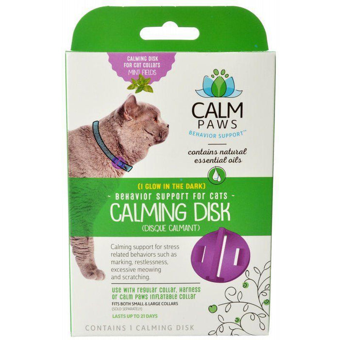 Calm Paws Calming Disk for Cat Collars - 740985278741