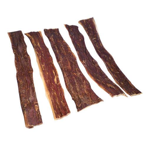 Canine Caviar Buffalo Jerky Flat Dog Treats - 674555700175