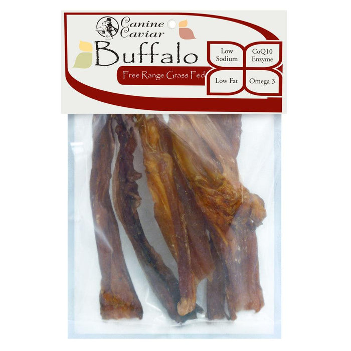 Canine Caviar Buffalo Tendon Dog Treats - 674555811000