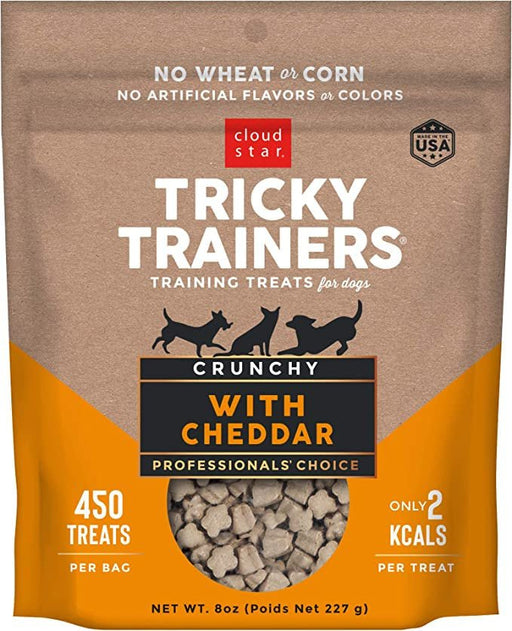 Cloud Star Tricky Trainers Soft & Chewy Cheddar Dog Treats - 693804161000