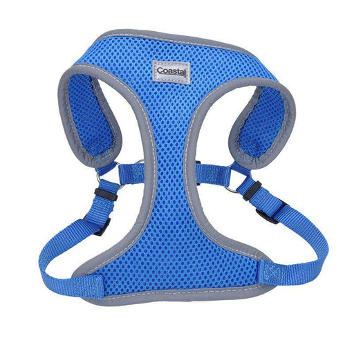 Coastal Pet Comfort Soft Reflective Wrap Adjustable Dog Harness - Blue Lagoon - 076484648618