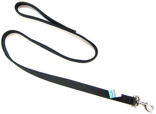 Coastal Pet Double Nylon Lead - Black - 076484067303