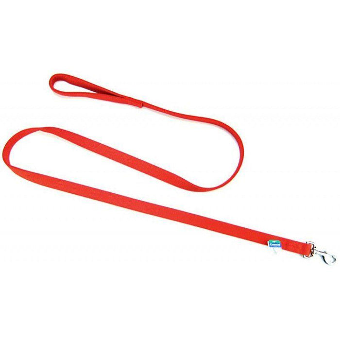 Coastal Pet Double Nylon Lead - Red - 076484068713