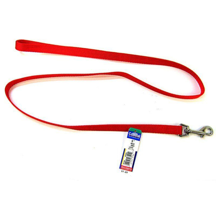 Coastal Pet Nylon Lead - Red - 076484035210