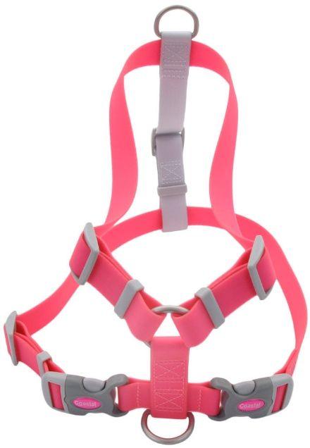 Coastal Pet Pro Waterproof Dog Harness 1" Wide Fuscia - 076484124532