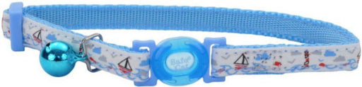 Coastal Pet Safe Cat Glow in the Dark Adjustable Collar Boat - 076484677540