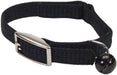 Coastal Pet Sassy Snagproof Nylon Safety Cat Collar Black - 076484030406